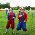 Looby Lou and Joey juggling