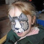 Kitty face painting