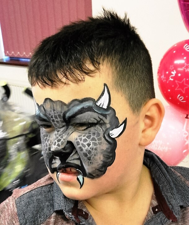 little beast face painting