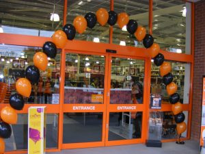 Archway for B and Q